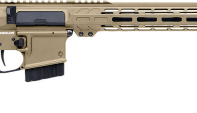 CMMG 28A7F0CCT Endeavor MK4 22 ARC 30+1 20" Black Nitride Threaded Barrel, Coyote Tan Cerakote Picatinny Rail Aluminum Receiver, EML 15" M-LOK Handguard, Black Synthetic Magpul Stock, CMMG Zeroed Grip