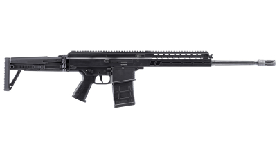 B&T Firearms BT361663RIFLE APC PRO DMR 308 Win 25+1 18.90" Fluted Barrel, Black, Adjustable Folding Stock, Polymer Grip, Flash Hider