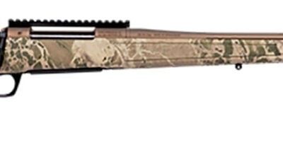 CVA CR3961 Cascade Long Range Hunter Full Size 300 Win Mag 24" Smoked Bronze Cerakote Steel Threaded Barrel, Realtree Hillside Synthetic Stock