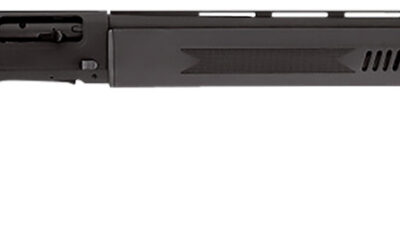 Escort HEPS41280501 PS  Full Size 410 Gauge Semi-Auto 3" 4+1 28" Black Vent Rib Barrel, Black Anodized Grooved Aluminum Receiver, Adjustable Black Synthetic Stock