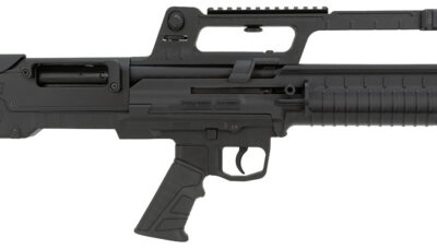 Escort HEBA41180001 BullTac SA 410 Gauge Semi-Auto 3" 5+1 18" Black Stainless Steel Barrel, Black Aluminum/Polymer Receiver w/Picatinny Rail, Black Bullpup Synthetic Stock, Black Grip