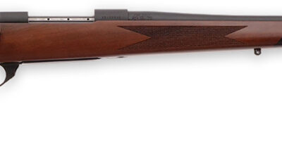 Weatherby VDT256RR4T Vanguard Sporter Full Size 25-06 Rem 5+1 24" Bead Blasted Blued #2 Threaded Barrel, Matte Blued Drilled & Tapped Steel Receiver, Grade A Turkish Walnut Monte Carlo Stock