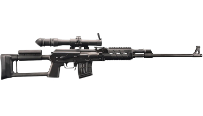 Zastava Arms Usa SR91762 M91 w/Optic 7.62x54mmR 10+1 24" Black Nitride Threaded Barrel, Black Anodized Picatinny Rail Steel Receiver, Black Synthetic Adjustable Stock, POSP 4x24 Rifle Scope