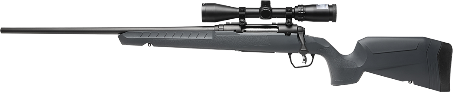 Savage Arms 32214 Axis 2 XP Combo 30-06 Springfield 4+1 22" Black Sporter Barrel, Black Drilled & Tapped Steel Receiver, Fixed Gray Synthetic Stock, Left Hand, Boresighted 3-9x40