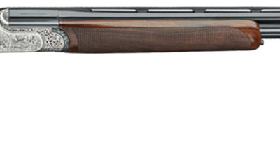 Rizzini USA 2201-2029 BR220 Field 20 Gauge 29" Nickel Chrome Coin Anodized Steel Steel Receiver Engraved Grade 2.5 Turkish Walnut Wood Stock