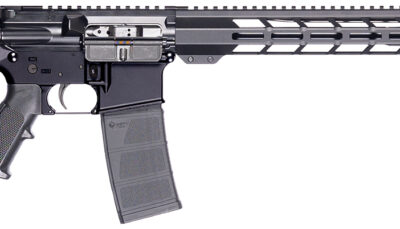 Patriot Ordnance Factory 02316 P-15 Base 5.56 NATO 10+1 16.50" Black Anodized A2 Style Grip