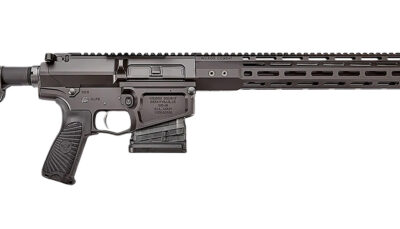 Wilson Combat SS-308FTBLACK Super Sniper  308 Win 20" Fluted Threaded Barrel Black Armor-Tuff