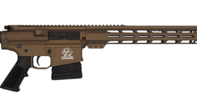 Great Lakes Firearms GL10308SSBRZ GLFA 308 Win 10+1 18" Stainless Threaded Barrel, Bronze Cerakote Picatinny Rail Aluminum Receiver, 6 Position Mil-Spec Black Synthetic Stock, Mil-spec Polymer Grip