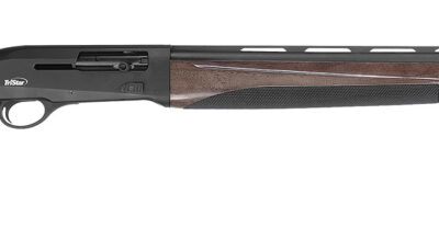 TriStar 20236 Raptor II  Youth 20 Gauge Semi-Auto 3" 5+1 24" Black Vent Rib Steel Barrel, Black Steel Receiver, Fixed Walnut Synthetic Stock