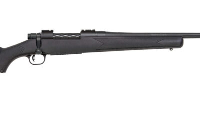 Mossberg 28233 Patriot Carbine 6.5 PRC 5+1 20" Matte Blued Threaded Bull Barrel, Matte Blued Picatinny Rail Receiver, Black Fixed Synthetic Stock