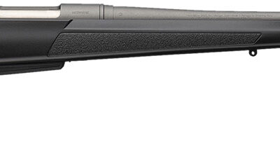 Winchester Repeating Arms 535801228 XPR Extreme 30-06 Springfield 3+1 24" Tungsten Cerakote Fluted Threaded Barrel & Drilled & Tapped Steel Receiver, Fixed Black Synthetic Stock