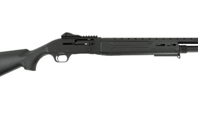 Tokarev USA 21000422 T300 A1 Kit 12 Gauge Semi-Auto 3" 5+1 18.50" Black Chromate Steel Barrel, Black Anodized Receiver w/Picatinny Rail, Fixed Black Polymer Stock