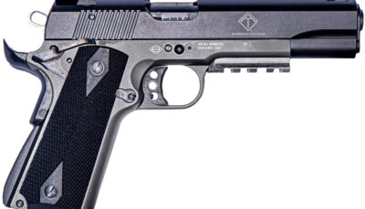 ATI GERG1911ADOPGR GSG 1911 22 LR 10+1 5" Black Steel Barrel, Black Parkerized Serrated Slide, Gray Polymer Grip