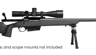 Horizon Firearms RF019C232216C20 Vandal Carbon II 300 PRC 22" Black Fluted Barrel, Black Drilled & Tapped Receiver, Black Iota EKO X Carbon Fiber Stock