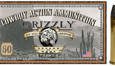 Grizzly Ammo GC357M8   357Mag 158gr Round Nose Flat Point 50 Per Box/10 Case