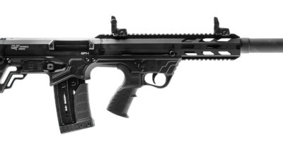 Gforce Arms GFY11220 GFY-1 USA 12 Gauge Semi-Auto 3" 5+1 18.50" Black Threaded Barrel, Black Cerakote Aluminum Receiver w/Picatinny Rail, Black Bullpup Polymer Stock, Polymer Grip