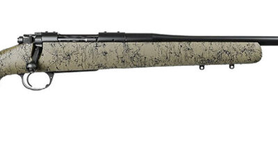 Kimber Mfg, Inc 3000925 Mountain Acsent Peak 280 Ackley 4+1 24" Match Grade Threaded Barrel, Aluminum Receiver, Fixed Aluminum/Carbon Fiber Stock