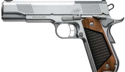 Kimber Mfg, Inc 3200402 Stainless II  45 ACP 7+1 5" Optic Ready/Serrated Slide