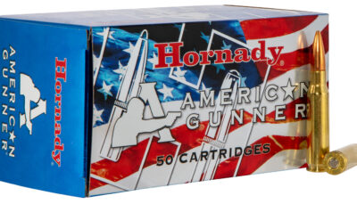Hornady 80967 American Gunner  308Win 155gr Hollow Point Boat Tail 50 Per Box/10 Case