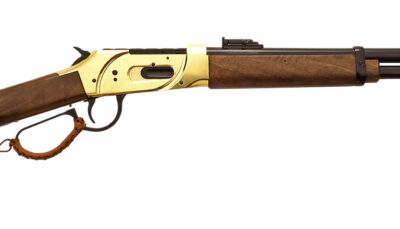 Silver Eagle Arms LEVER410 Lever  410 Gauge Lever 2.50" 5+1 20" Black Steel Barrel, Brass Receiver, Fixed Walnut Stock
