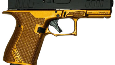 Great Lakes Firearms GL19GCPR Striker Compact Frame 9mm Luger 15+1 4" Black Nitride Barrel, Optic Cut/Serrated/Window Cut Slide, Polymer Frame, RMR Footprint, Ambidextrous