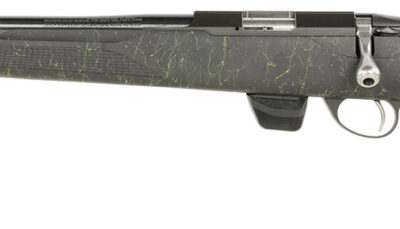 Tikka JRT1XRT409 T1X Roughtech 17 HMR 10+1 20" Blued Threaded Barrel, Blued Drilled & Tapped Receiver, Emerald Roughtech Synthetic Stock, Left Hand