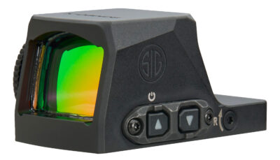 Sig Sauer Electro-Optics SORX1380 Romeo-X Enclosed Pro Black 1x24mm 3MOA Green Dot Reticle RX Footprint Mount