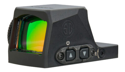 Sig Sauer Electro-Optics SORX1390 Romeo-X Enclosed Pro Black 1x24mm 6MOA Green Dot Reticle RX Footprint Mount
