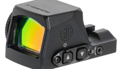 Sig Sauer Electro-Optics SORX1090 Romeo-X Pro Black 1x24mm 6MOA Green Dot Reticle RX Footprint Mount