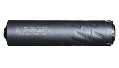 Odin Works SUP-MOAB-2.0-7.62-BLK Moab  7.62mm 1.625" Black Steel 5/8"x24