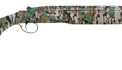 Mossberg  Silver Reserve Eventide 410 Gauge Break Open 3" 2rd 20" Overall Mossy Oak Greenleaf Over/Under Vent Rib Barrel, Receiver w/Engraved Logo, Mossy Oak Greenleaf Fixed Synthetic Stock