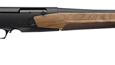 Browning 039008226 BAR MK4 Hunter 30-06 Springfield 4+1 22" Matte Blued Fluted Barrel, Matte Blued Aluminum Alloy Drilled & Tapped Receiver, Grade II Turkish Walnut Adj Shim Stock