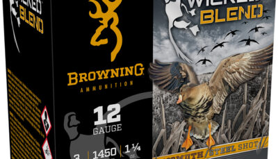 Browning Ammo B193431230 Wicked Blend  12Gauge 3" 1 1/4oz BB/1BI Shot 25 Per Box/10 Case