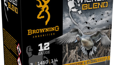 Browning Ammo B193431232 Wicked Blend  12Gauge 3" 1 1/4oz 2/4BI Shot 25 Per Box/10 Case