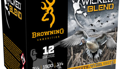 Browning Ammo B193431242 Wicked Blend  12Gauge 3.50" 1 1/2oz 2/4BI Shot 25 Per Box/10 Case