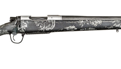 Christensen Arms 8010659900 Ridgeline FFT 25 Creedmoor 4+1 24" Carbon Fiber Threaded Barrel, Stainless Steel Drilled & Tapped Receiver, Carbon w/Gray Accents Sporter FFT Carbon Fiber Stock