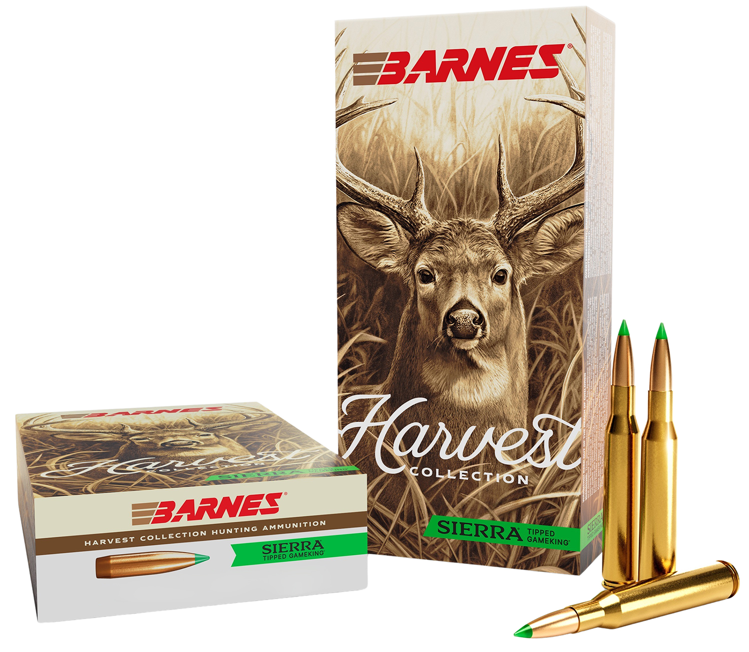 Barnes Bullets 32483 Harvest 7mmPRC 180gr Sierra Tipped GameKing 20 Per Box/10 Case