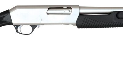 Dickinson LLC XX3BMHS2 Commando Marine Tactical 12 Gauge Pump 3" 5+1 18.50" Stainless Steel Barrel & Receiver, Fixed Black Synthetic Stock