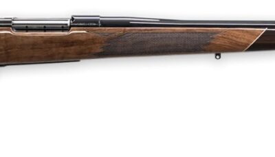 Weatherby MDX01N25CMR2O Mark V Deluxe 25 Creedmoor 4+1 22" High Gloss Non-Threaded Barrel, High Gloss Blued Steel Drilled & Tapped Receiver, Gloss Walnut Fixed Stock, Right Hand