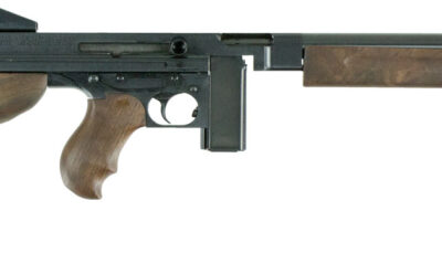 Thompson TM110S M1 Carbine Lightweight Carbine 45 ACP Caliber with 16.50" Barrel, 10+1 Capacity (Stick), Blued Metal Finish, American Walnut Stock Wood Grip Right Hand