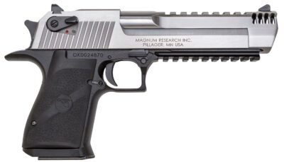 Magnum Research DE357ASIMB Desert Eagle Mark XIX L6 357 Mag 6" 9+1 Black Hardcoat Anodized Aluminum Frame Stainless Steel Slide Black Polymer Grip