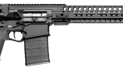 Patriot Ordnance Factory 01235 Revolution Gen4 7.62x51mm NATO 20+1 16.50" Nitride Treated Match Grade Barrel, Black Anodized Gen 4 Lower Receiver, Mission First Tactical Furniture, Ambidextrous