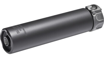 SureFire SOCOM762MINI SOCOM762-MINI2  7.62mm 1.50" Diameter Black Aluminum/Stainless Steel