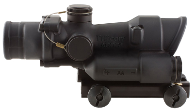 Trijicon 100394 ACOG  Matte Black 4x32mm LED Illuminated Red Horseshoe Dot 223/556 Reticle