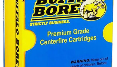 Buffalo Bore Ammunition 13B20 Heavy Strictly Business 480Ruger 370gr Lead Flat Nose 20 Per Box/12 Case
