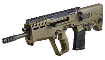 IWI US T7G1610 Tavor 7 7.62x51mm NATO Caliber with 16.50" Barrel, 10+1 Capacity, OD Green Metal Finish, OD Green Fixed Bullpup Stock & Polymer Grip Right Hand