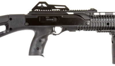 Hi-Point 3895TSFGT1 3895TS Carbine 380 ACP 10+1 16.50" Threaded Barrel, Black Metal Finish, Black All Weather Skeletonized Stock, Black Polymer Grip