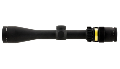 Trijicon 200001 AccuPoint  Black Hardcoat Anodized 3-9x 40mm 1" Tube Illuminated Duplex Crosshair w/Amber Dot Reticle