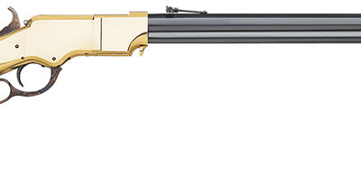 Taylors & Company 550285 1860 Henry Henry Full Size 45 Colt (Long Colt) 13+1 24.25" Blued Octagon Barrel, Brass Receiver, Walnut Fixed Stock, Right Hand