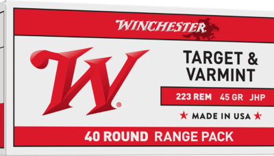 Winchester Ammo USA2232 USA  223Rem 45gr Jacketed Hollow Point 40 Per Box/10 Case